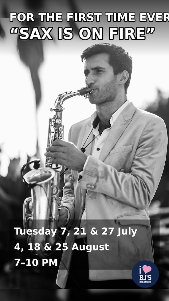Sax Is On Fire